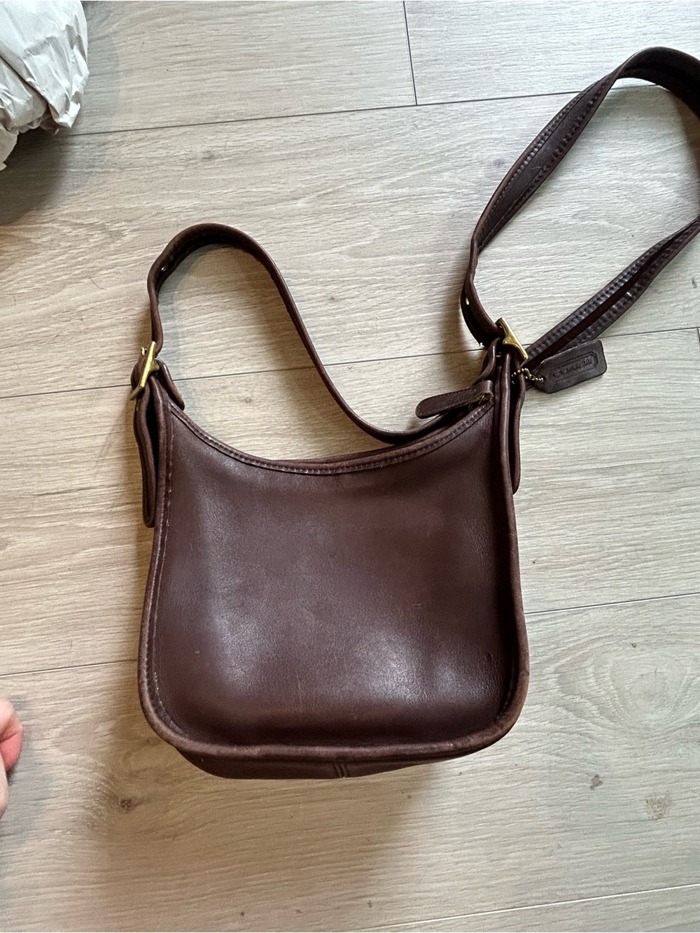 Vintage Coach Mahogany Janice Legacy 9950 Made in USA